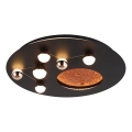 LED Ceiling Light MARS LED/48W/230V 3000K black