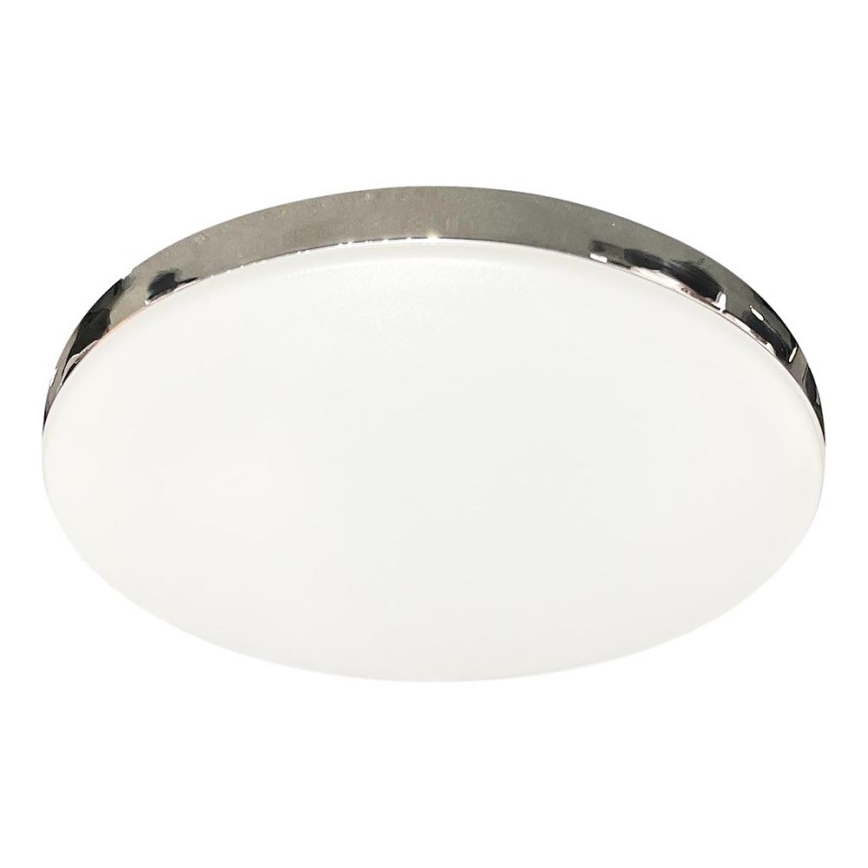 LED Ceiling Light MAYA LED/10W/230V Ø26 cm Polished Chrome