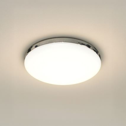 LED Ceiling Light MAYA LED/10W/230V Ø26 cm Polished Chrome