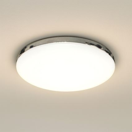 LED Ceiling Light MAYA LED/36W/230V Ø 50 cm Polished Chrome