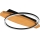 LED Ceiling Light MELISA 12W/230V 30x40 cm, Pine