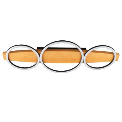 LED Ceiling Light MELISA LED/28W/230V 26,5x70 cm Pine