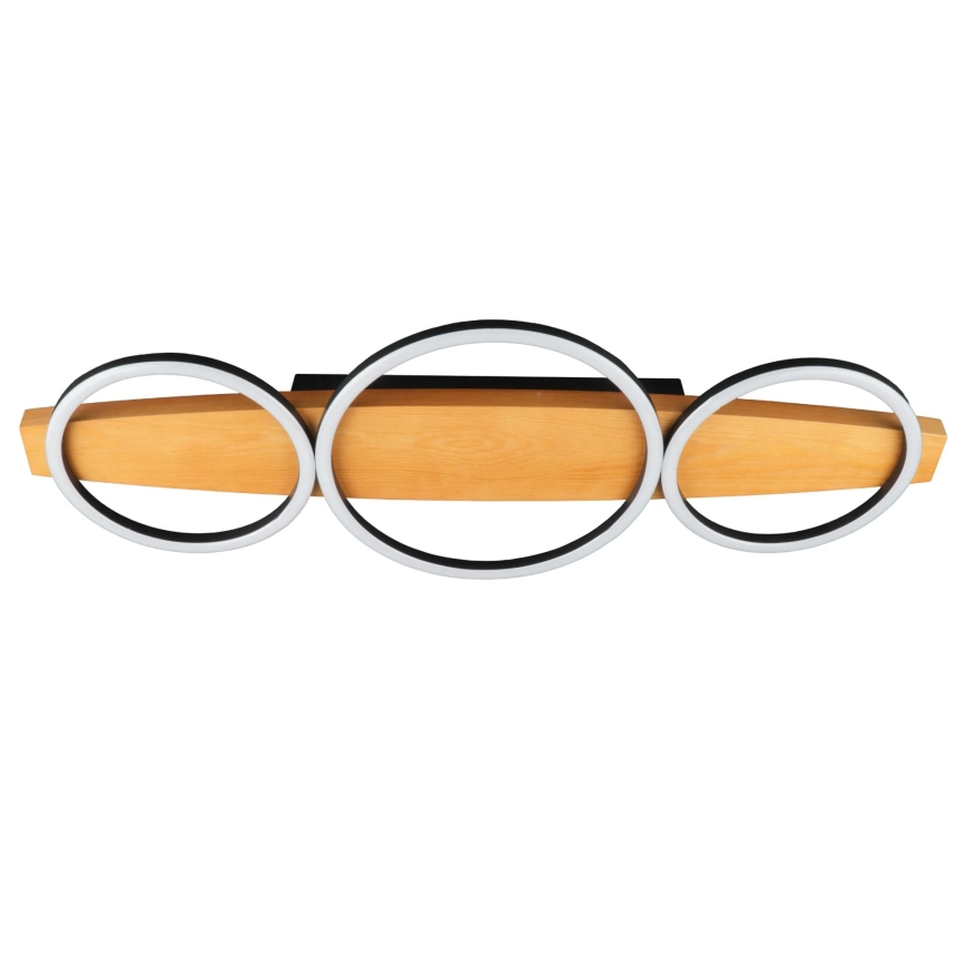 LED Ceiling Light MELISA LED/28W/230V 26,5x70 cm Pine