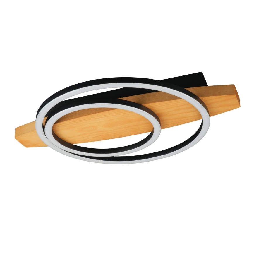 LED Ceiling Light MELISA LED/28W/230V 30x40 cm Pine