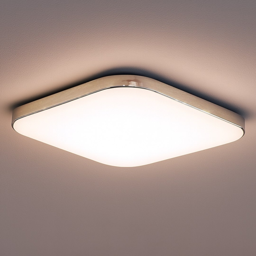 LED Ceiling Light NEMO LED/36W/230V 50x50 cm Polished Chrome