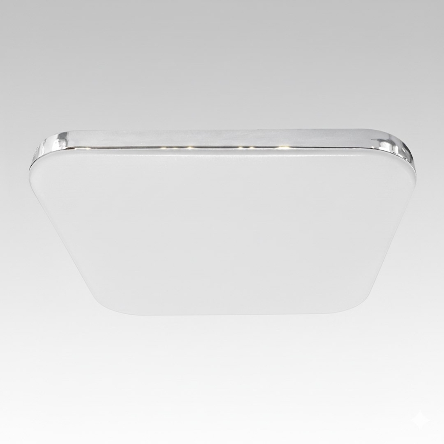 LED Ceiling Light NEMO LED/36W/230V 50x50 cm Polished Chrome
