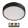 LED Ceiling light NEXXO LED/21W/230V 3000/3500/4000K d. 22,5 cm black
