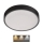 LED Ceiling light NEXXO LED/28,5W/230V 3000/3500/4000K d. 30 cm black