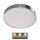 LED Ceiling light NEXXO LED/28,5W/230V 3000/3500/4000K d. 30 cm shiny chrome