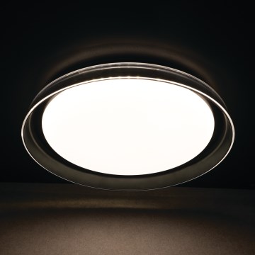 LED Ceiling light NIFU LED/17,8W/230V d. 43 cm white/black