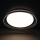 LED Ceiling light NIFU LED/17,8W/230V d. 43 cm white/black