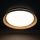 LED Ceiling light NIFU LED/17,8W/230V d. 43 cm white/brown