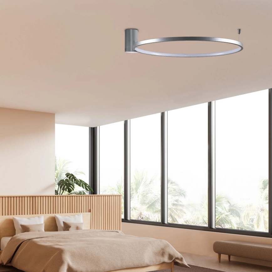 LED Ceiling light NOEMI LED/20W/230V 4000K d. 50 cm matte chrome