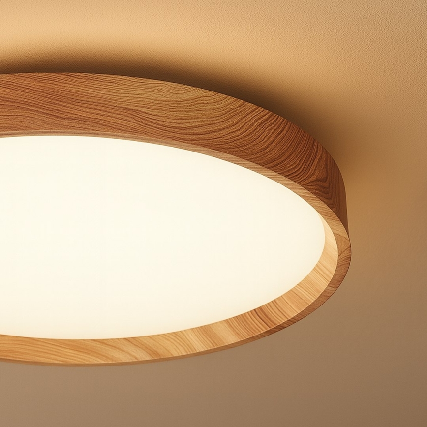 LED Ceiling Light ORINOKO, 36 W / 230 V, Ø 48 cm, beige