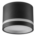LED Ceiling light PARIS 1xGX53/6W/230V black
