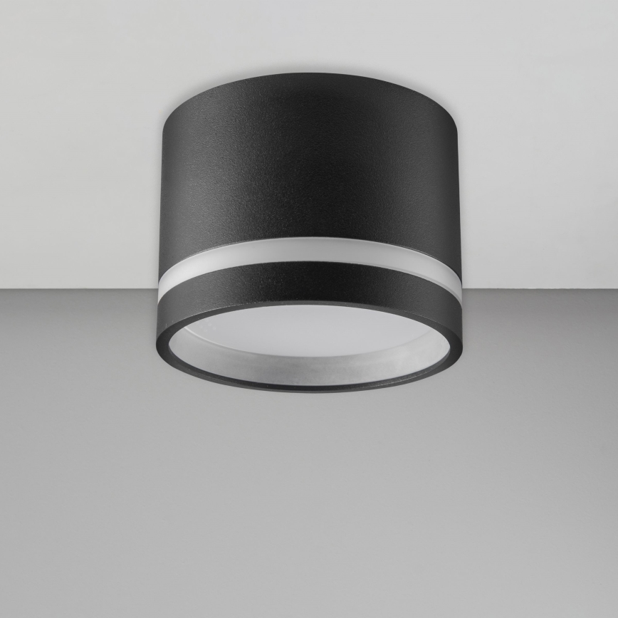 LED Ceiling light PARIS 1xGX53/6W/230V black