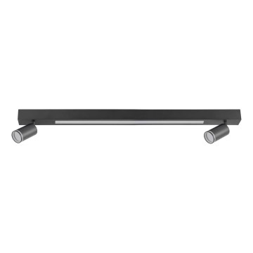 LED Ceiling light PARIS LED/24W/230V + 2xGU10/10W black