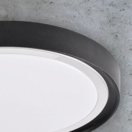 LED Ceiling light PERSE LED/15W/230V black