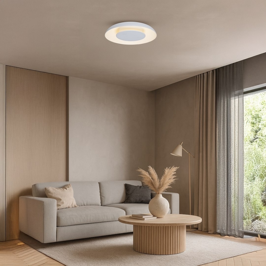 LED Ceiling Light PIATTINO LED/30W/230V 3000/4000/6000K diam. 40 cm white