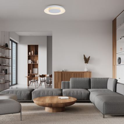 LED Ceiling Light PIATTINO LED/30W/230V 3000/4000/6000K diam. 40 cm white