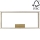 LED Ceiling light RAMME LED/34W/230V matte oak - FSC certified
