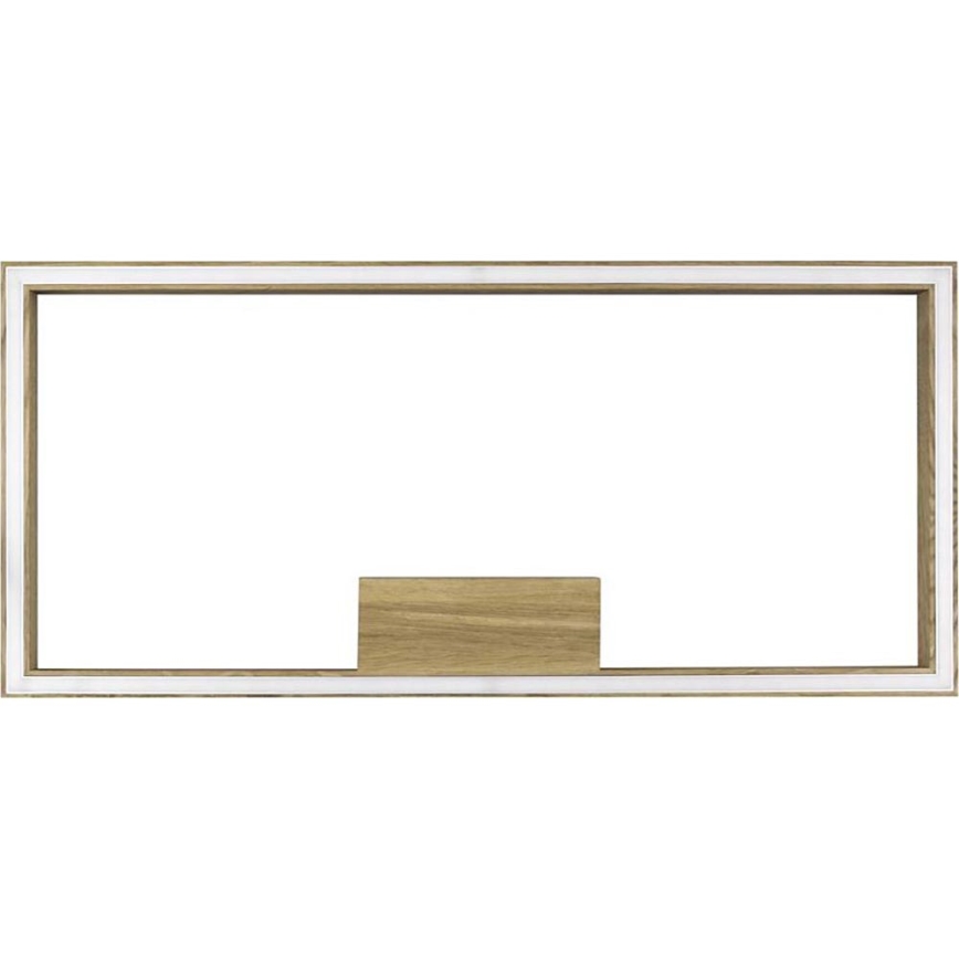 LED Ceiling light RAMME LED/34W/230V matte oak