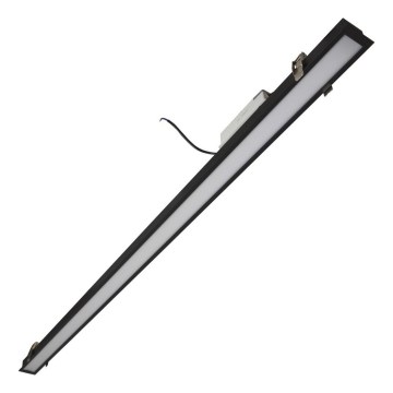 LED ceiling light REDOM LED/42W/230V 4000K 120 cm black