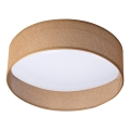 LED Ceiling light RIFA LED/17,5W/230V 3000K brown