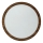 LED Ceiling light RING LED/18W/230V 4200K d. 21 cm brown