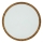 LED Ceiling light RING LED/24W/230V 4200K d. 28,5 cm brown