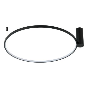 LED ceiling light RING S LED/50W/230V 3000/4000/6000K Ø 90 cm black