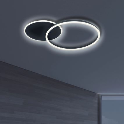 LED Ceiling light ROMAN LED/33W/230V 4000K black