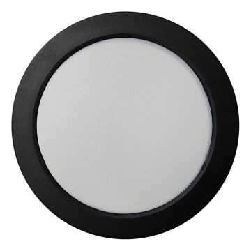 LED Ceiling light ROUND LED/18W/230V 4000K d. 21,7 cm black