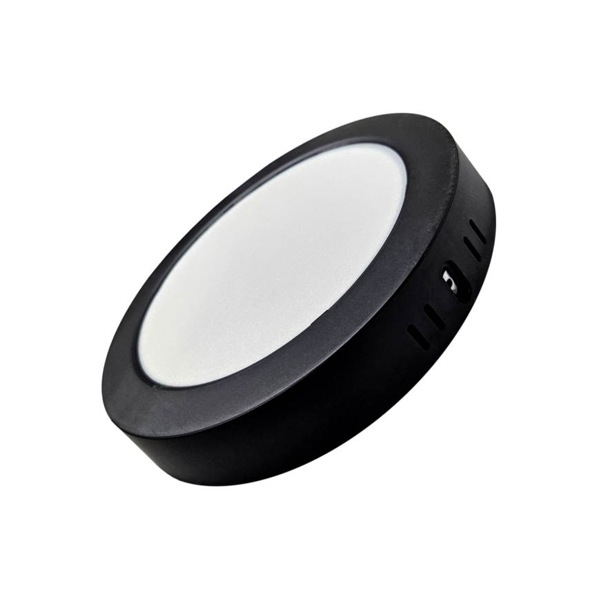 LED Ceiling light ROUND LED/18W/230V 4000K d. 21,7 cm black