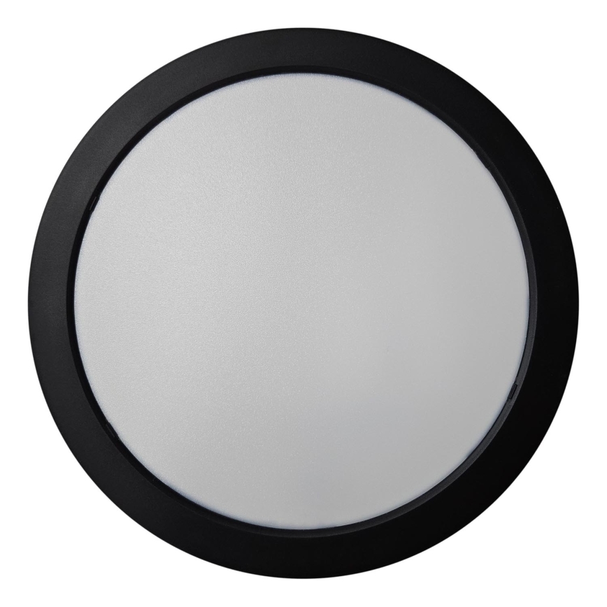 LED Ceiling light ROUND LED/24W/230V 4000K d. 28,8 cm black