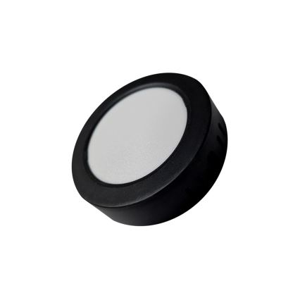 LED Ceiling light ROUND LED/6W/230V 4000K d. 12,1 cm black