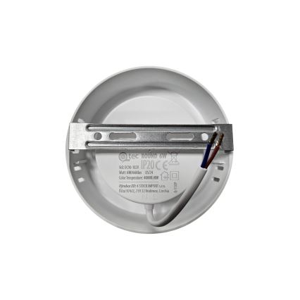 LED Ceiling light ROUND LED/6W/230V 4000K d. 12,1 cm white