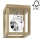 LED Ceiling light ROY 1xGU10/5W/230V matte oak - FSC certified