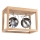 LED Ceiling light ROY 2xGU10/5W/230V matte oak