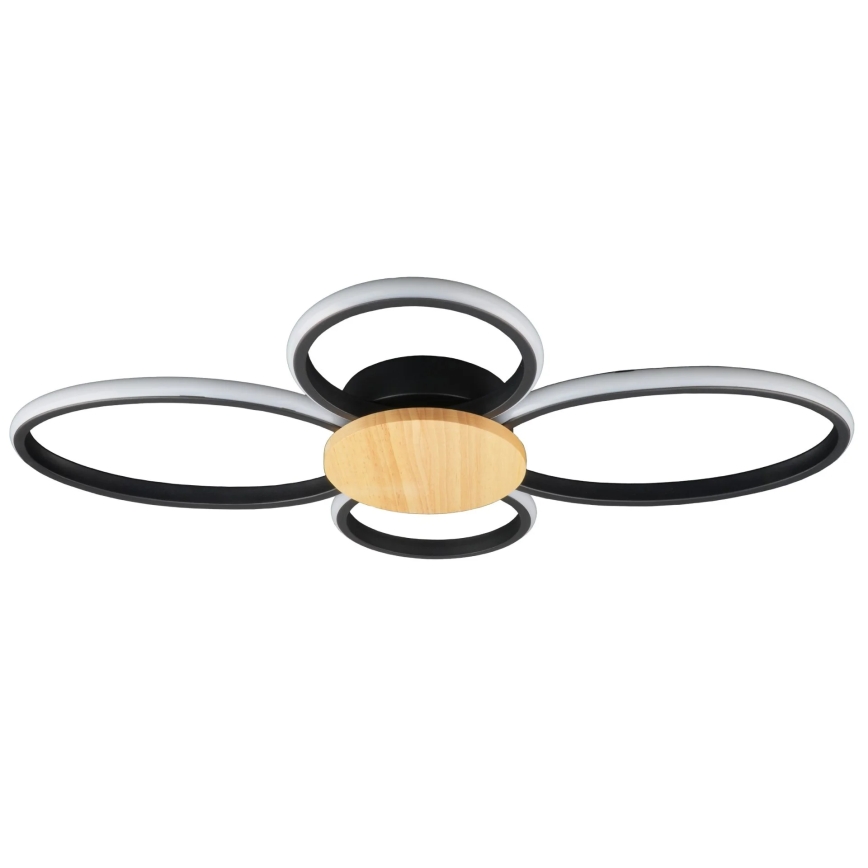 LED Ceiling Light SABINA LED/38W/230V Rubberwood