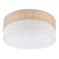 LED Ceiling Light SIRJA BOHO LED/20W/230V 4000K Ø 35 cm Beige/Cream