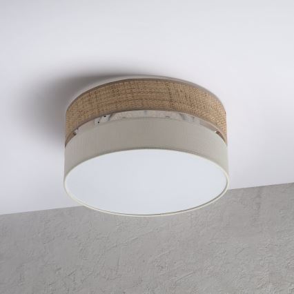 SIRJA BOHO LED Ceiling Light / 20W / 230V / 4000K / dia. 35 cm / beige/cream