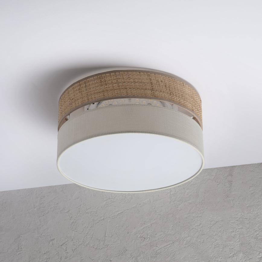 SIRJA BOHO LED Ceiling Light / 20W / 230V / 4000K / dia. 35 cm / beige/cream