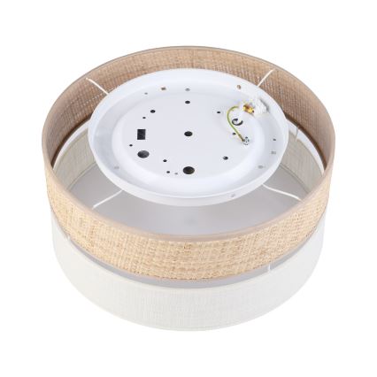 SIRJA BOHO LED Ceiling Light / 20W / 230V / 4000K / dia. 35 cm / beige/cream