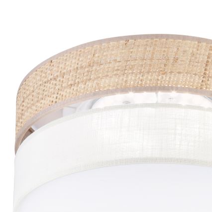 SIRJA BOHO LED Ceiling Light / 20W / 230V / 4000K / dia. 35 cm / beige/cream