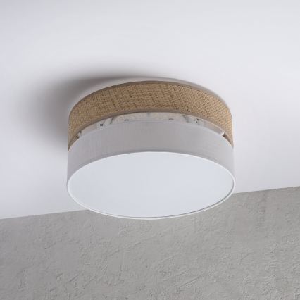 LED Ceiling Light SIRJA BOHO LED/20W/230V 4000K Ø 35 cm Beige/White