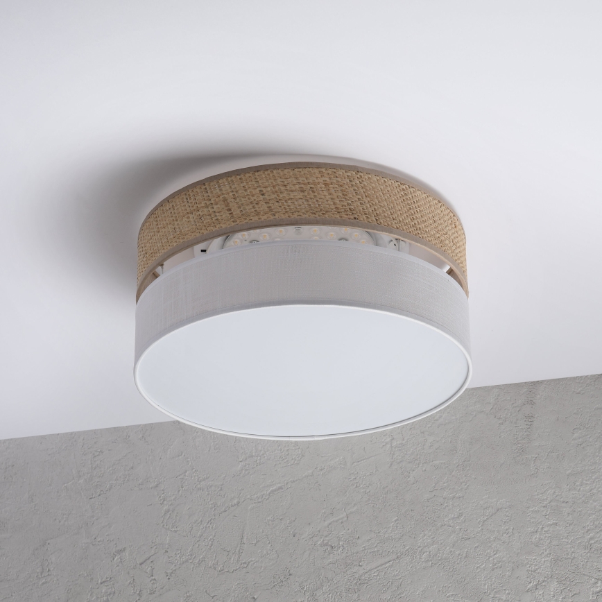 LED Ceiling Light SIRJA BOHO LED/20W/230V 4000K Ø 35 cm Beige/White