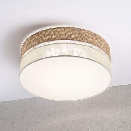 LED Ceiling Light SIRJA BOHO LED/36W/230V 4000K diam. 45 cm Beige/Cream