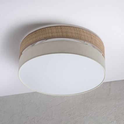 LED Ceiling Light SIRJA BOHO LED/36W/230V 4000K diam. 45 cm Beige/Cream