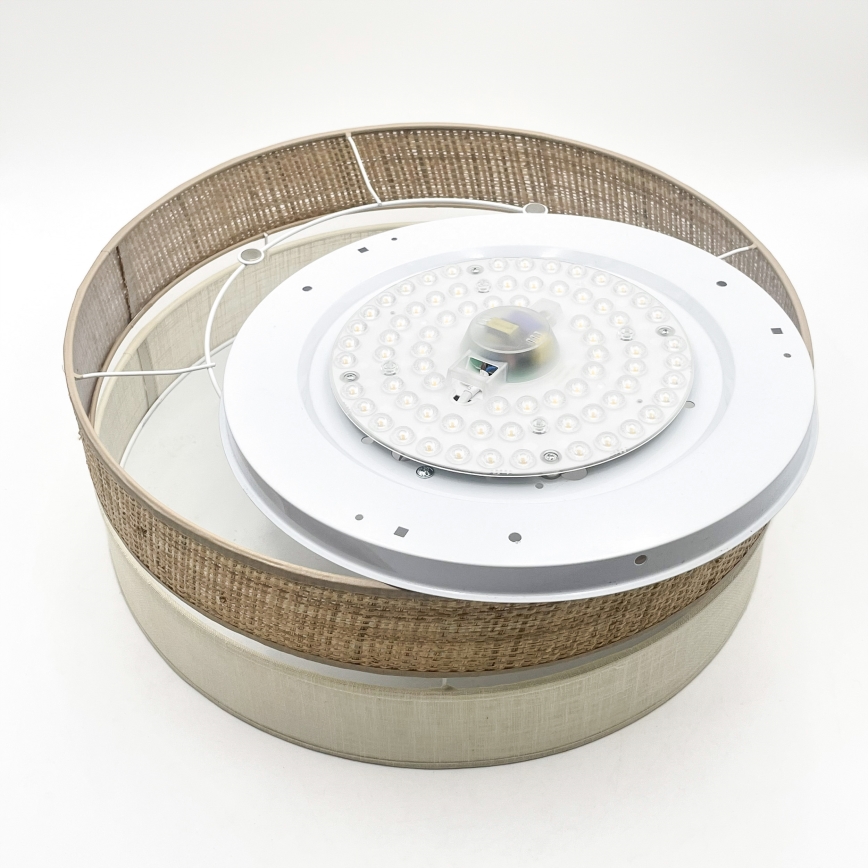 LED Ceiling Light SIRJA BOHO LED/36W/230V 4000K diam. 45 cm Beige/Cream